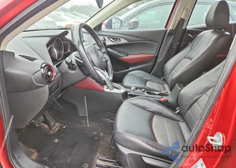 2016 Mazda Cx-3 Touring из США, поврежденный, VIN JM1DKBC71G0125986